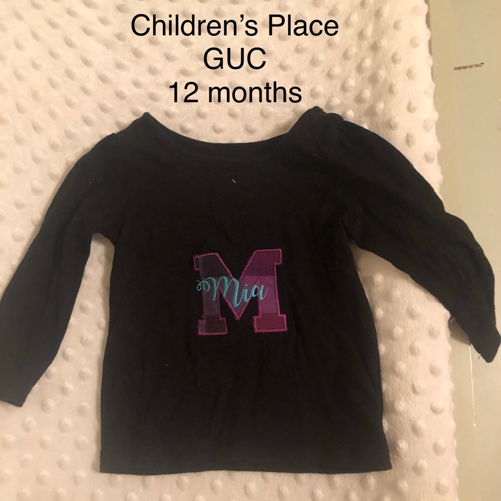 "Mia" monogrammed shirt